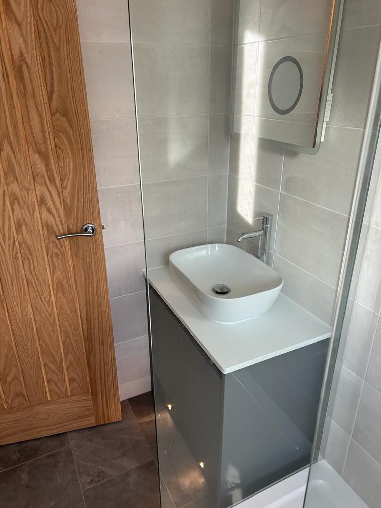 freestanding cabinet with sit on sink